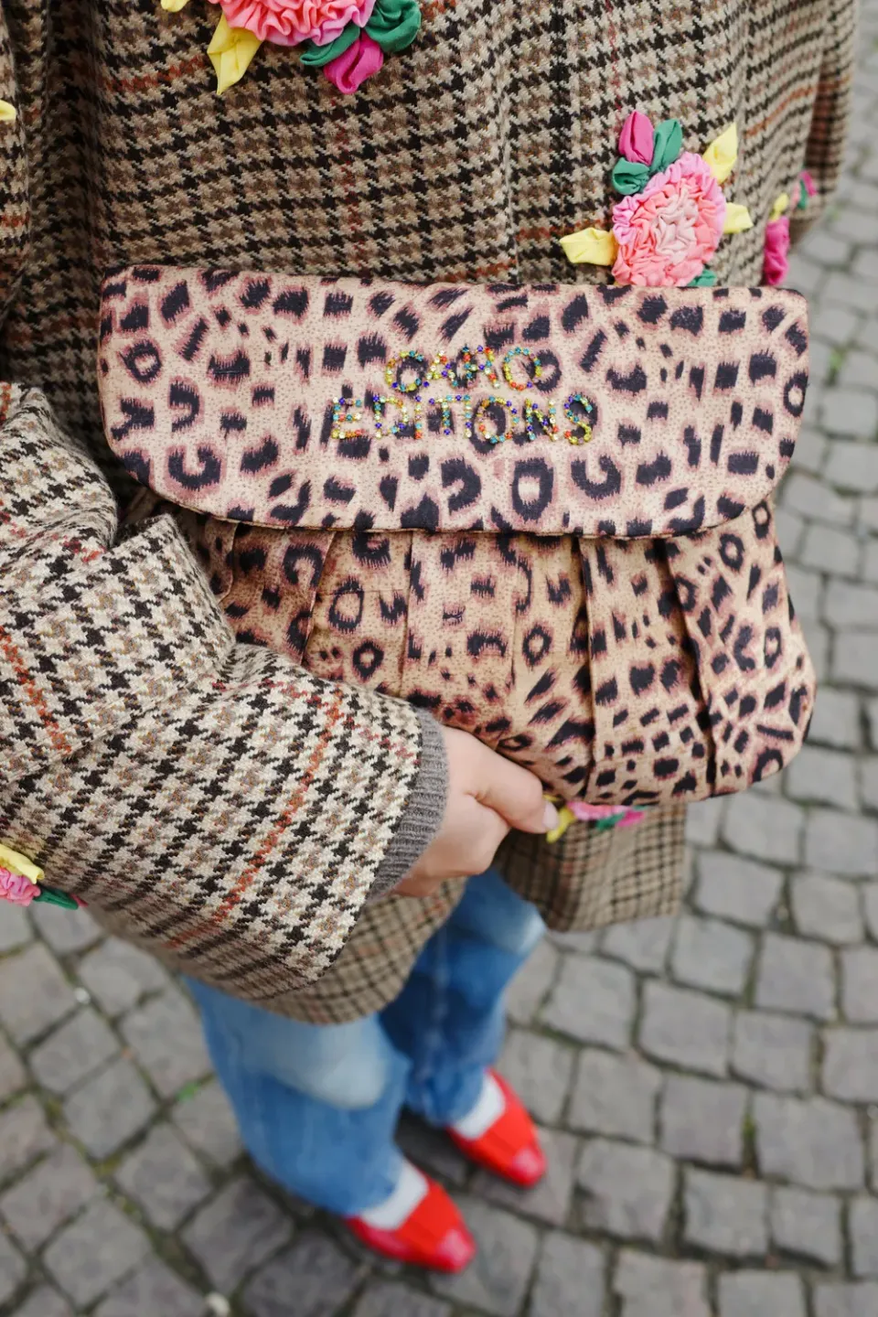 Caro Editions Odette clutch silke one size sløjfe