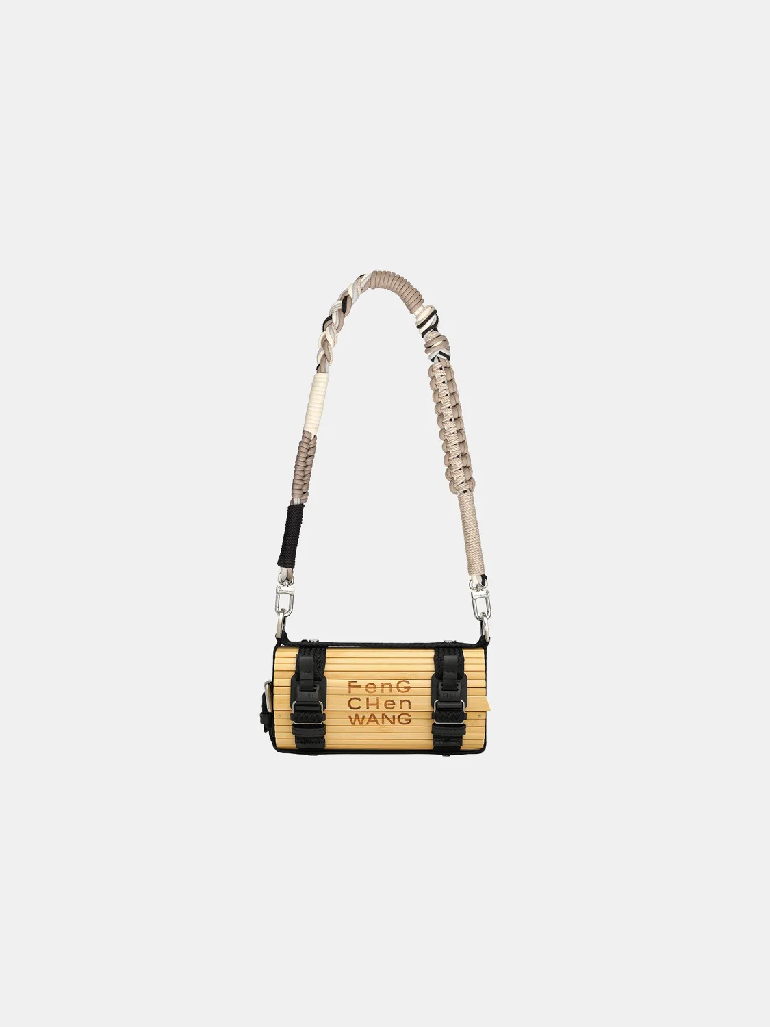 Feng Chen Wang 2-in-1 Bamboo taske brun cylinder