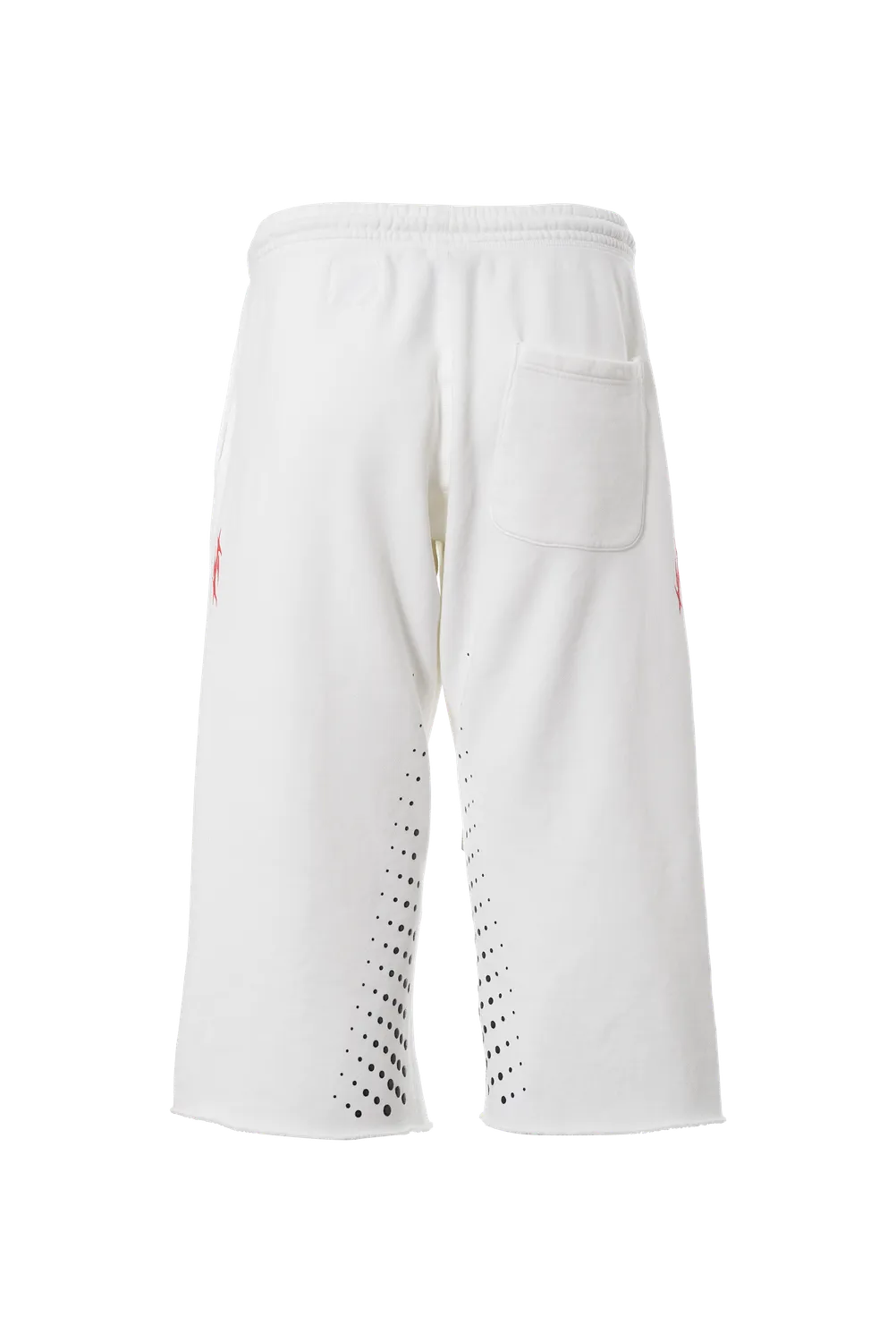 Hellstar Hype Flight HSSPSH04 shorts hvide 3/4 vintage