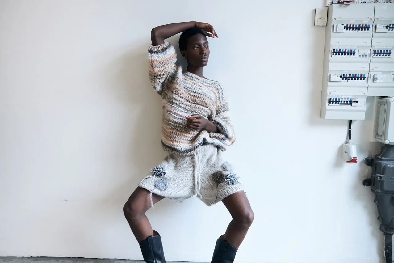 DAWNXDARE Carmen shorts 110 Kit mohairblanding