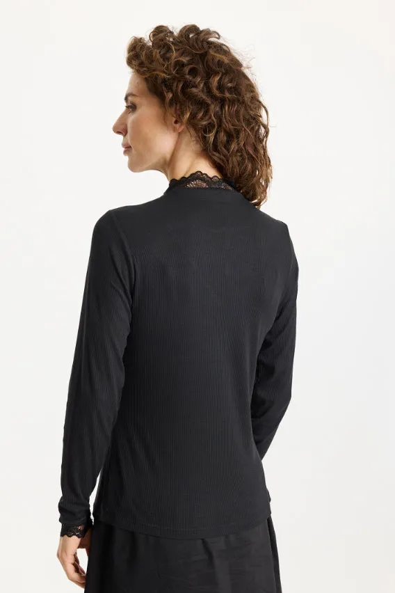 IN FRONT Yvonne t-shirt med blonde