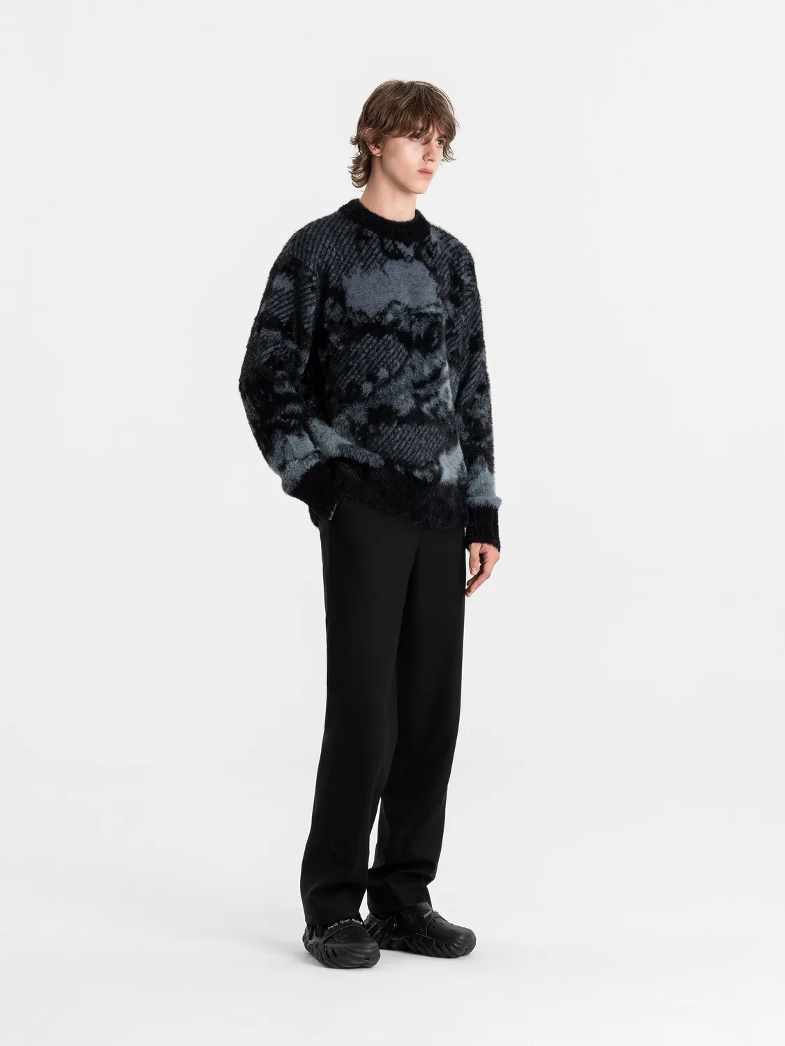 Feng Chen Wang Landscape Painting jumper strik jacquard