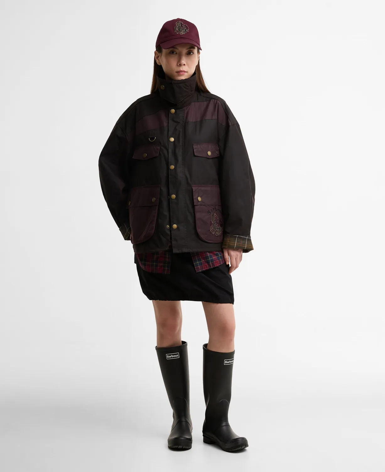 Barbour x Feng Chen Wang Porter Wax voksjakke multi XS-XXL