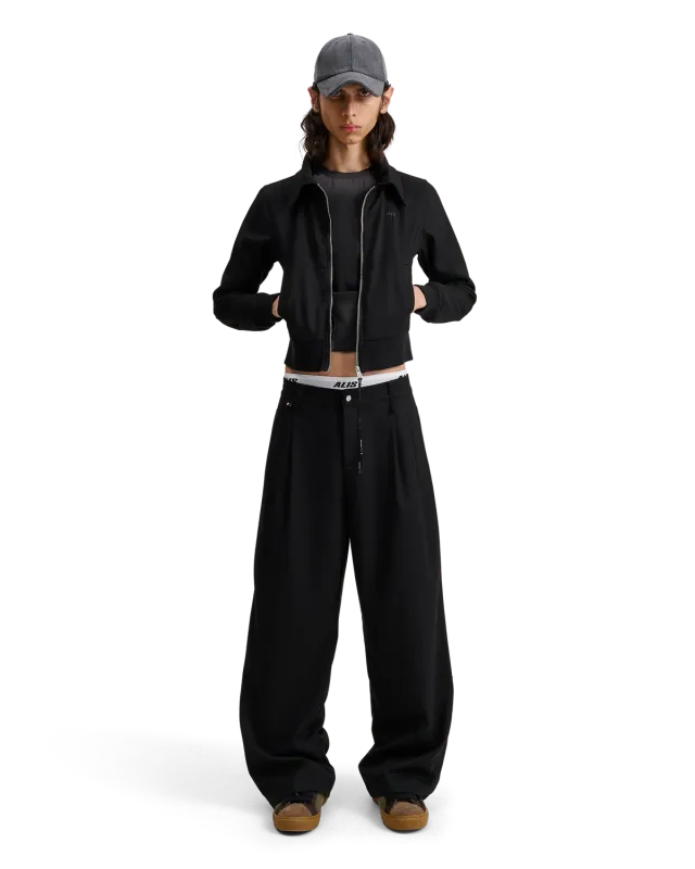 Alis Phylli Loosed Fitted Chino chino bukser sort stretch