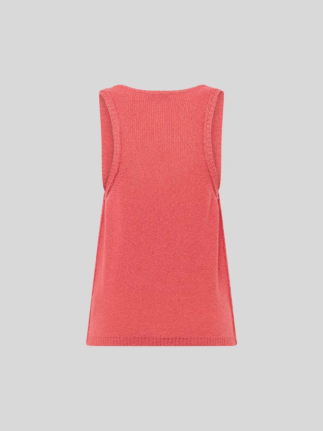 Laneus tanktop pink cashmere silke