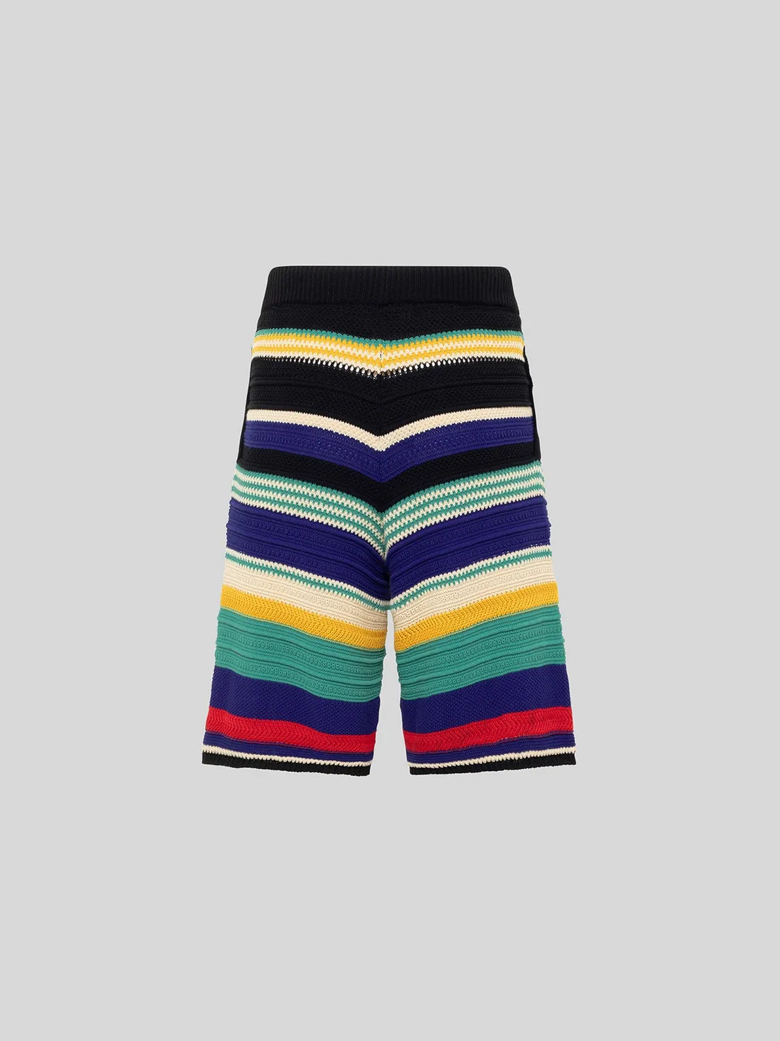 Laneus Multi-Coloured bermudashorts sort-mix bomuld