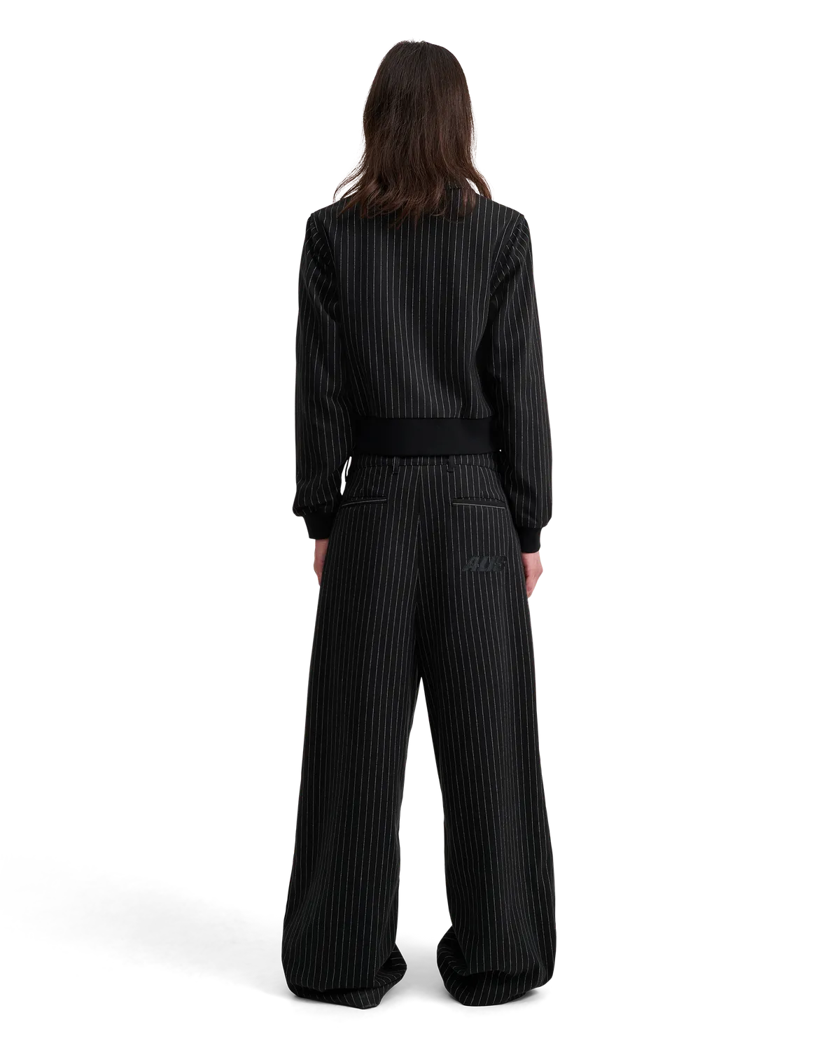 Alis Phylli chino bukser Black Pinstripe vide