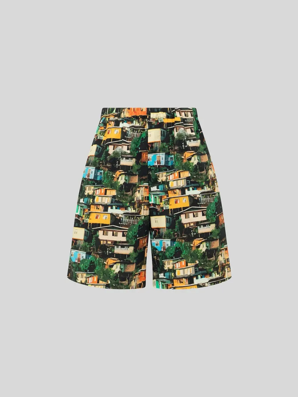 Laneus Cotton Bermuda shorts multicolour bomuld