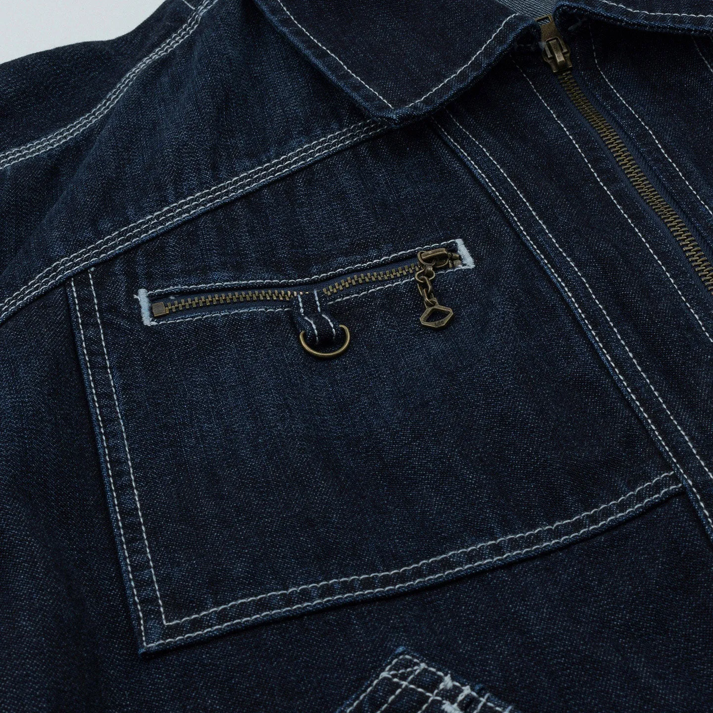 Lee x Feng Chen Wang workwear denimjakke herre