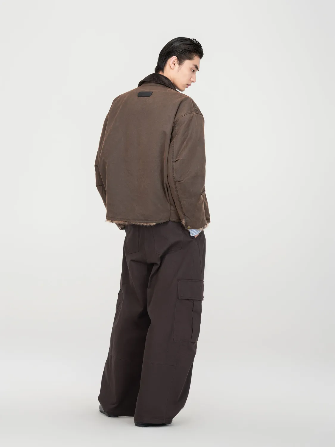 Feng Chen Wang Reversible Cotton jakke leopard
