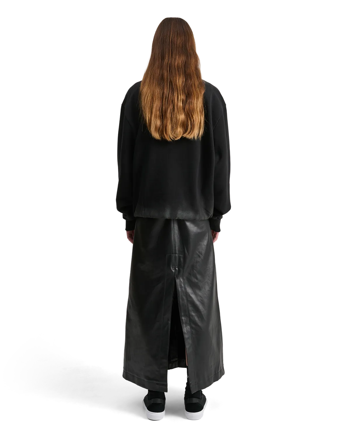 Alis Greco sweatshirt faded black bomuld