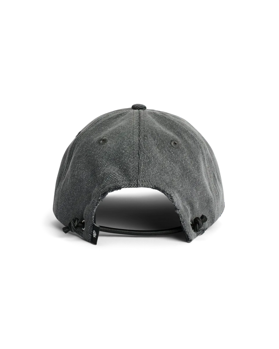 Alis Koston kasket Washed Grey bomuld One Size