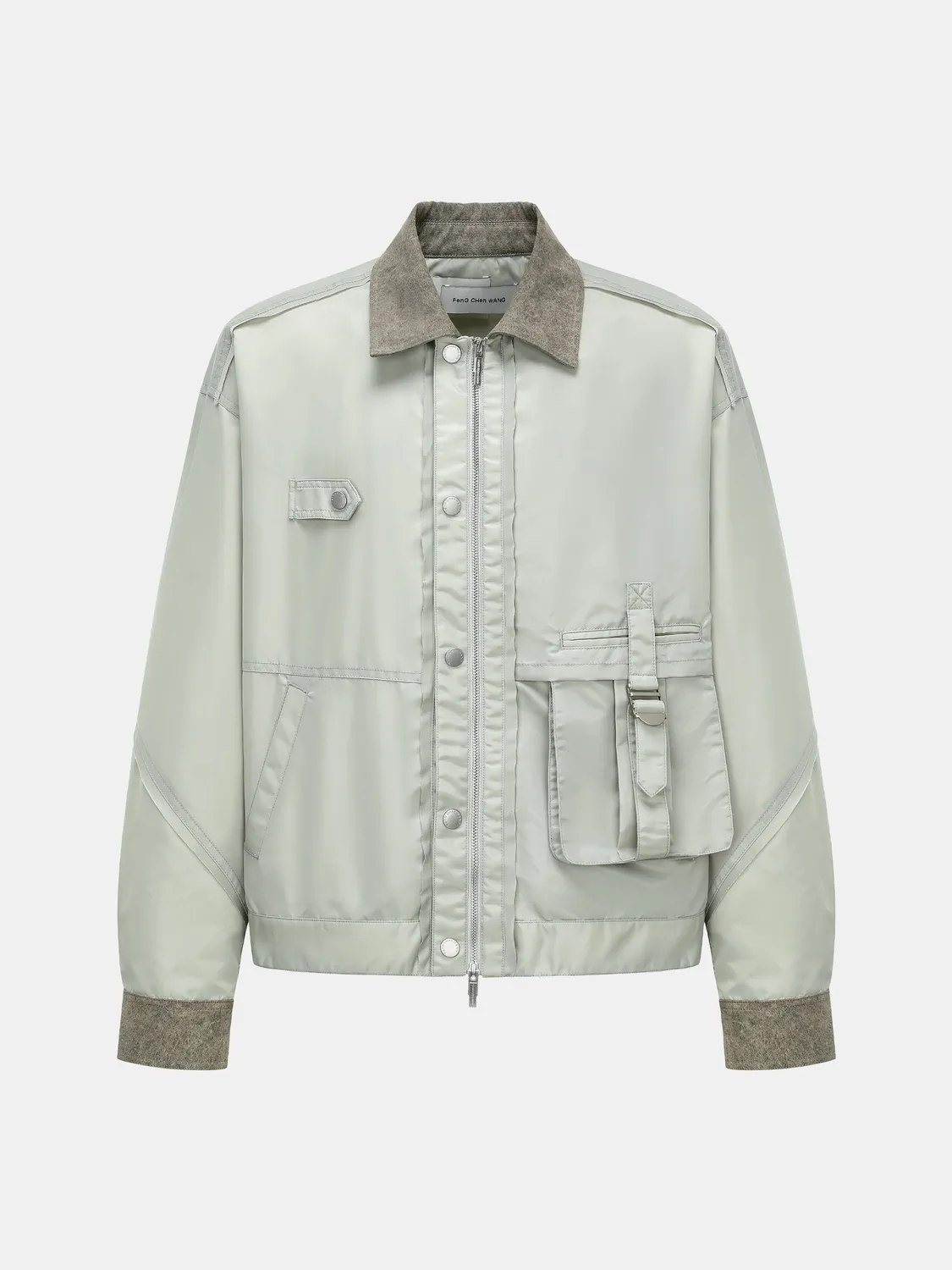 Feng Chen Wang Workwear arbejdsjakke celadon unisex