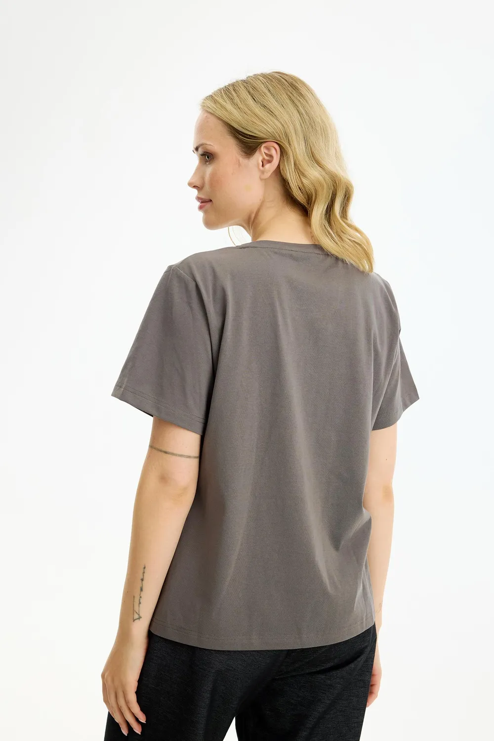 IN FRONT Salsa t-shirt broderi klassisk
