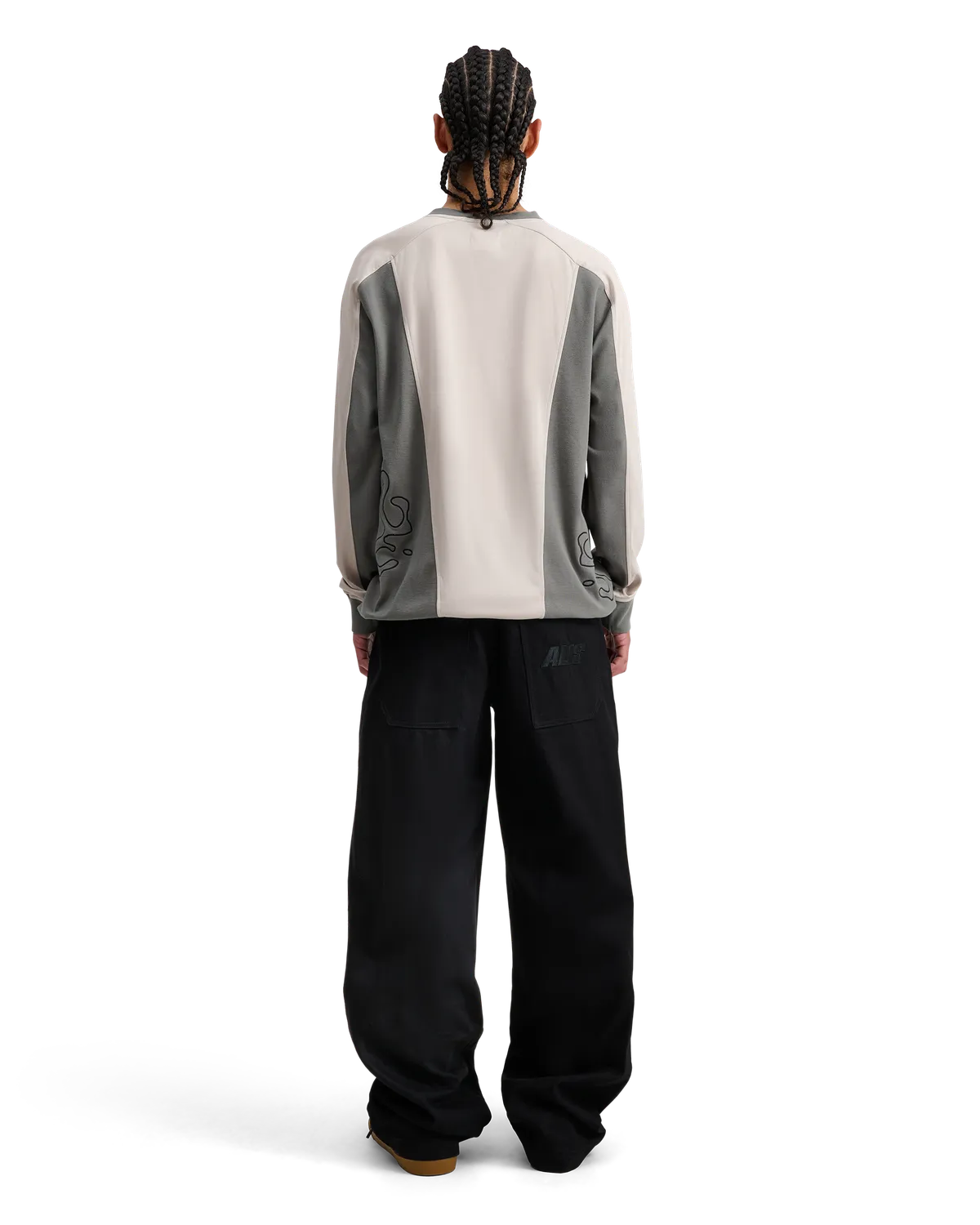 Alis Coen langærmet jersey grey stretch