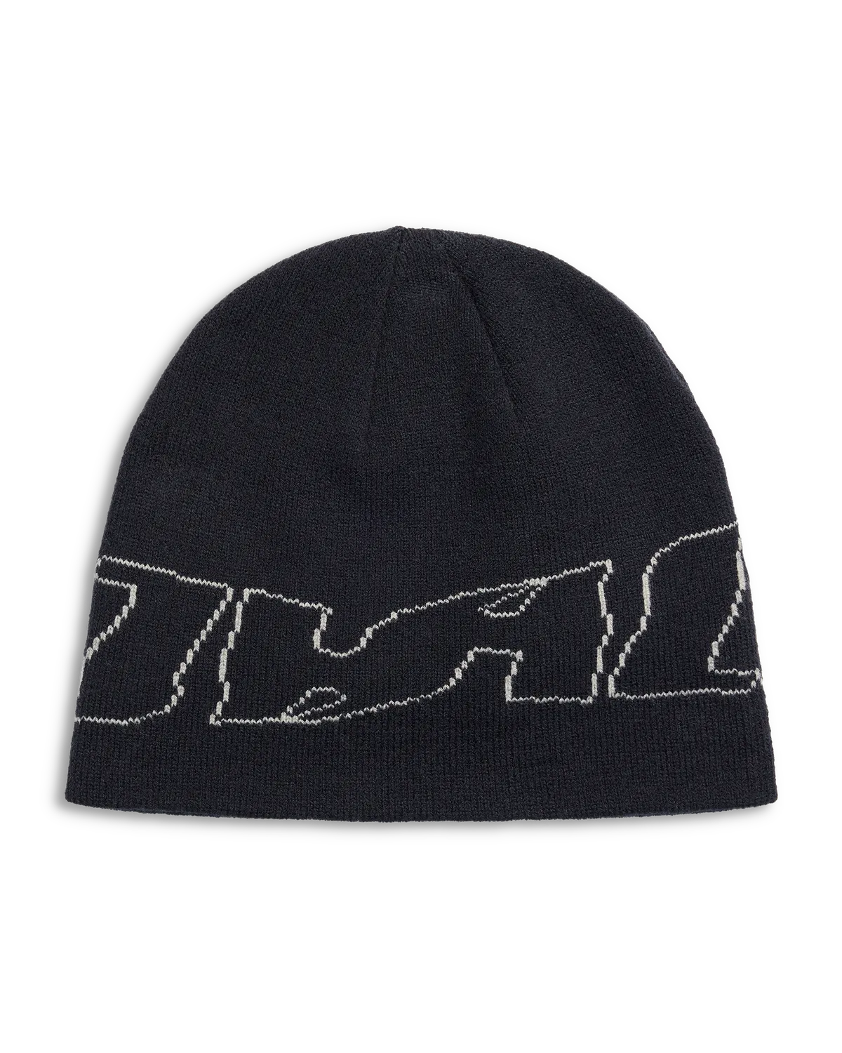 Alis Ecca hue Solid Black uldblanding