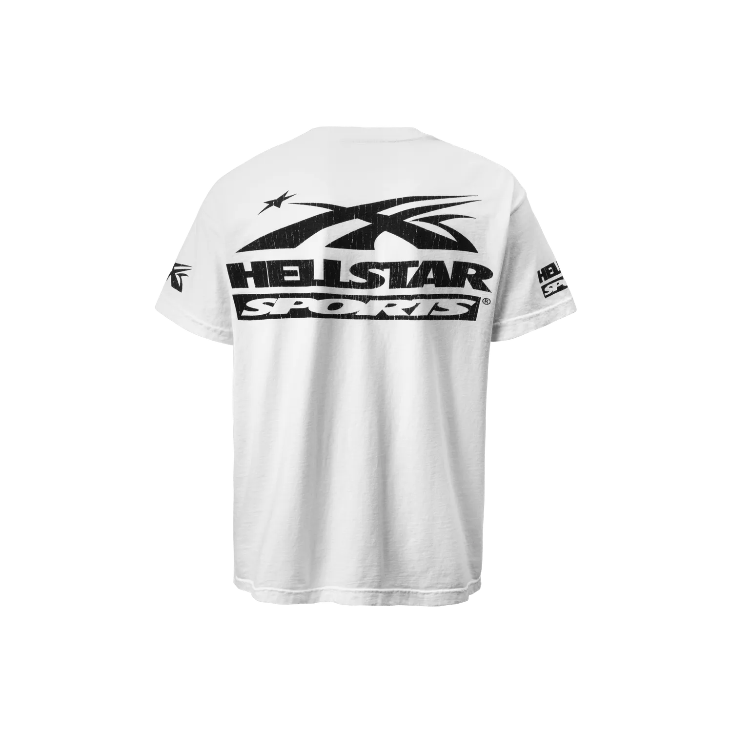 Hellstar Beat Us! T-shirt hvid vintage