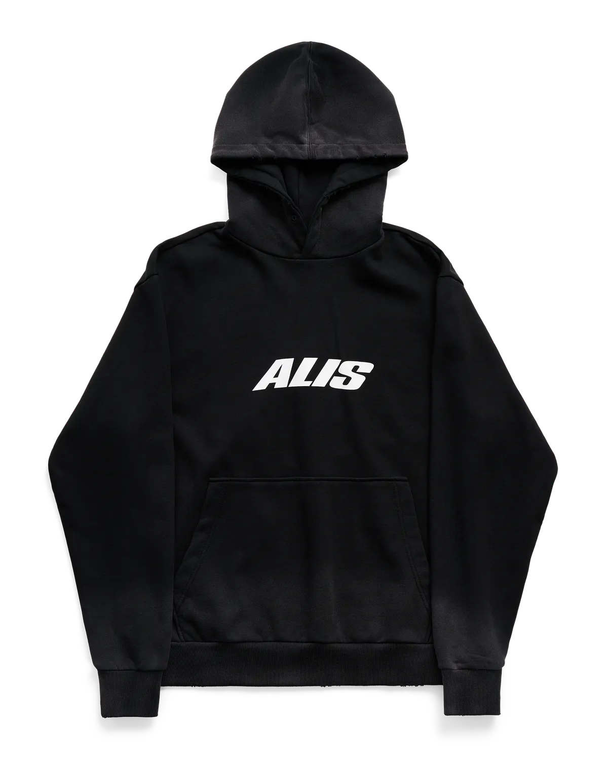 Alis Aori hoodie Faded Black oversized bomuld