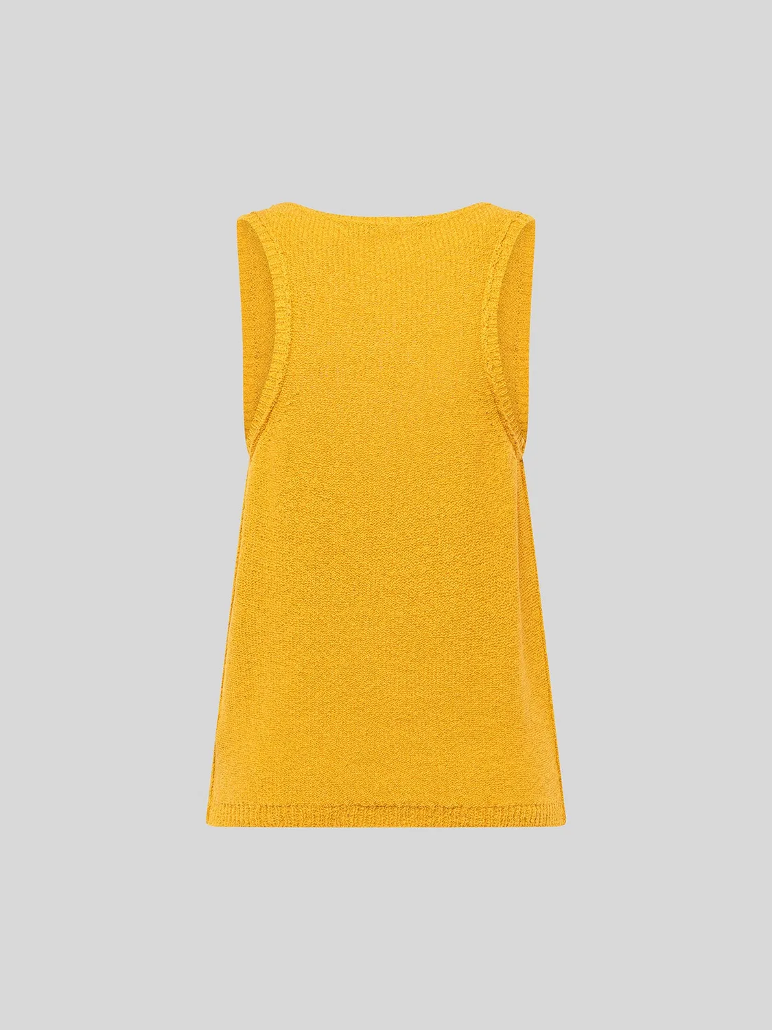 Laneus camisole top safran cashmere silke