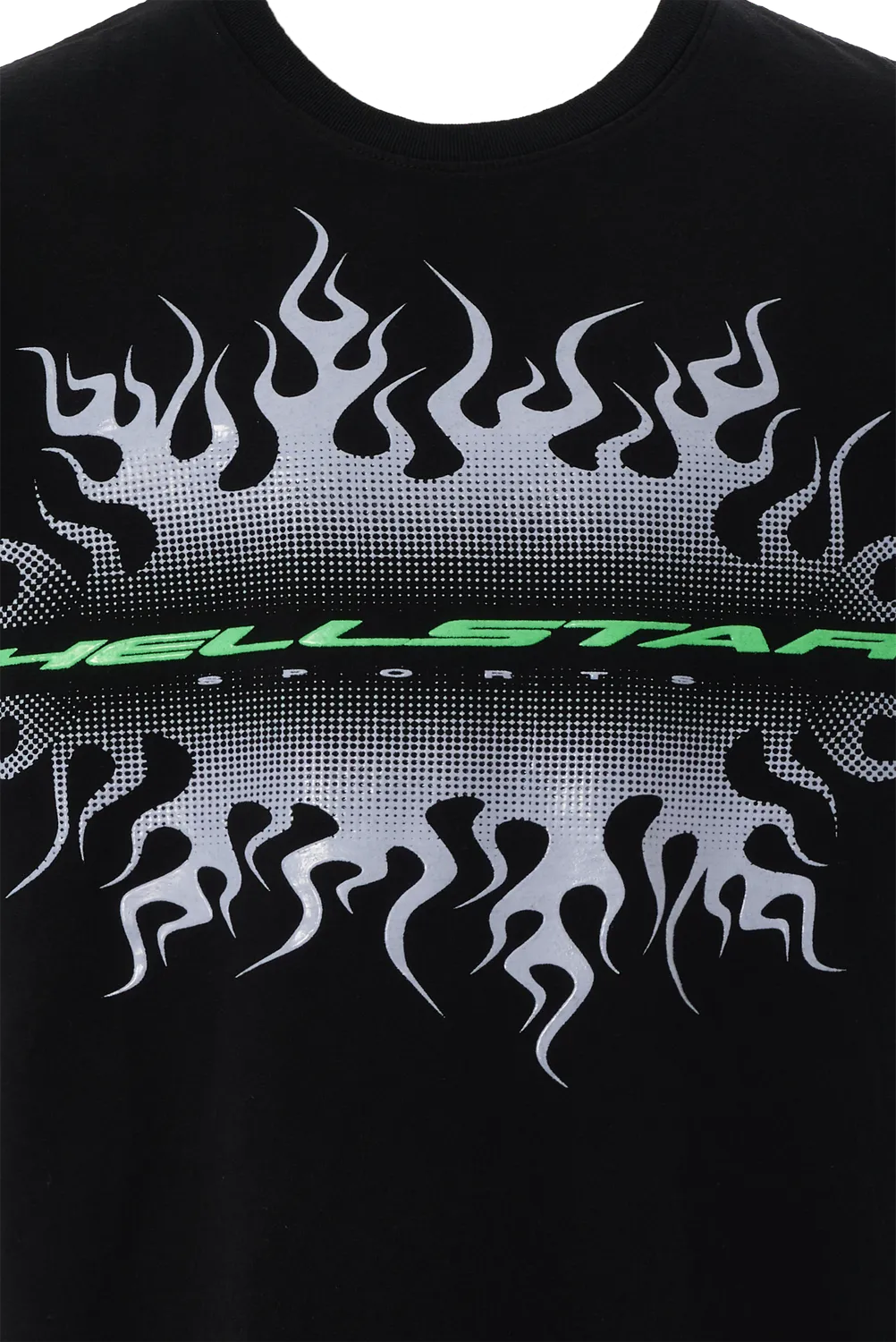 Hellstar Sports Gradient Flame T-shirt sort logo XS-XXXL