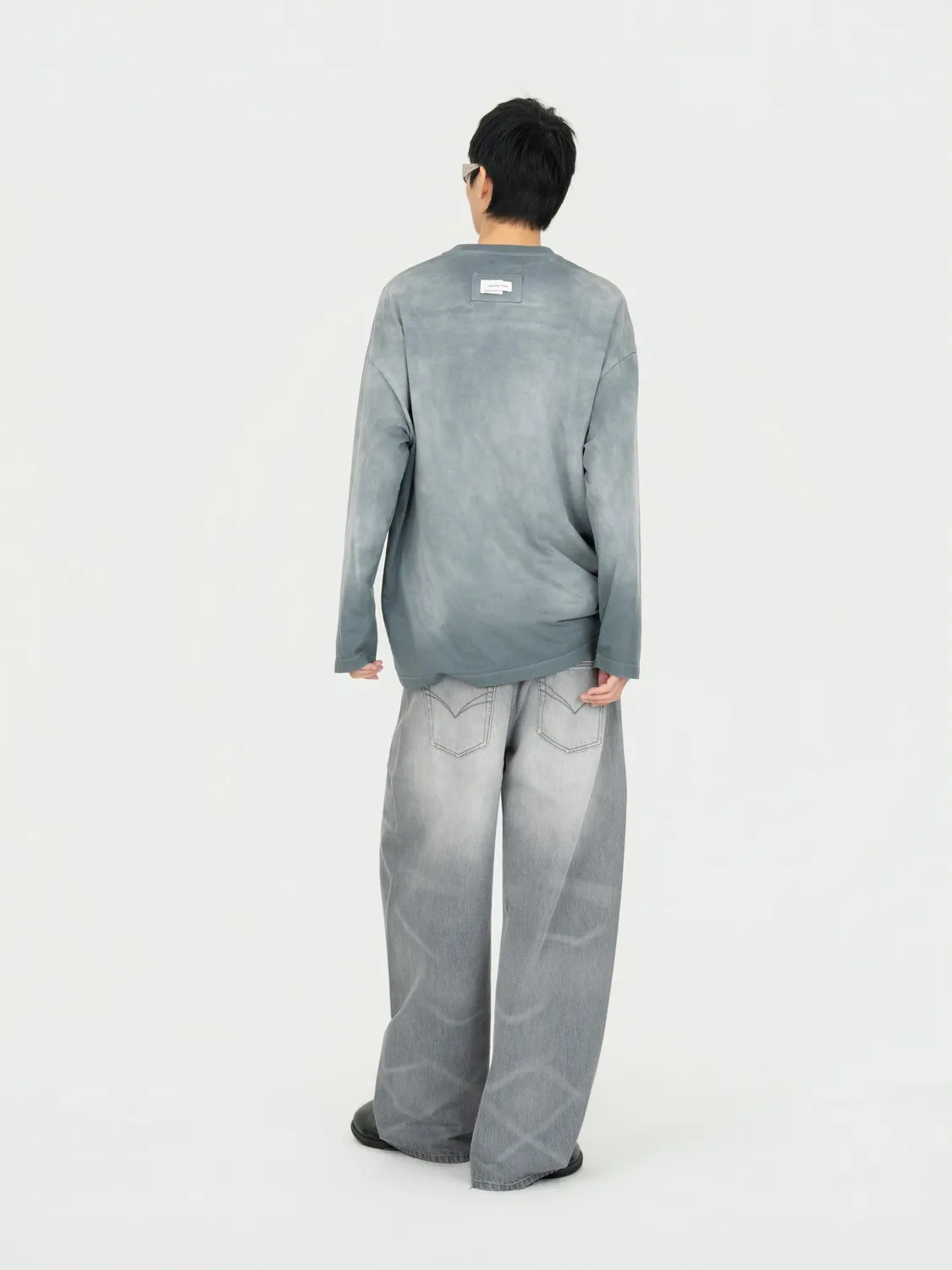 Feng Chen Wang 2 in 1 Long Sleeve Tee langærmet vasket