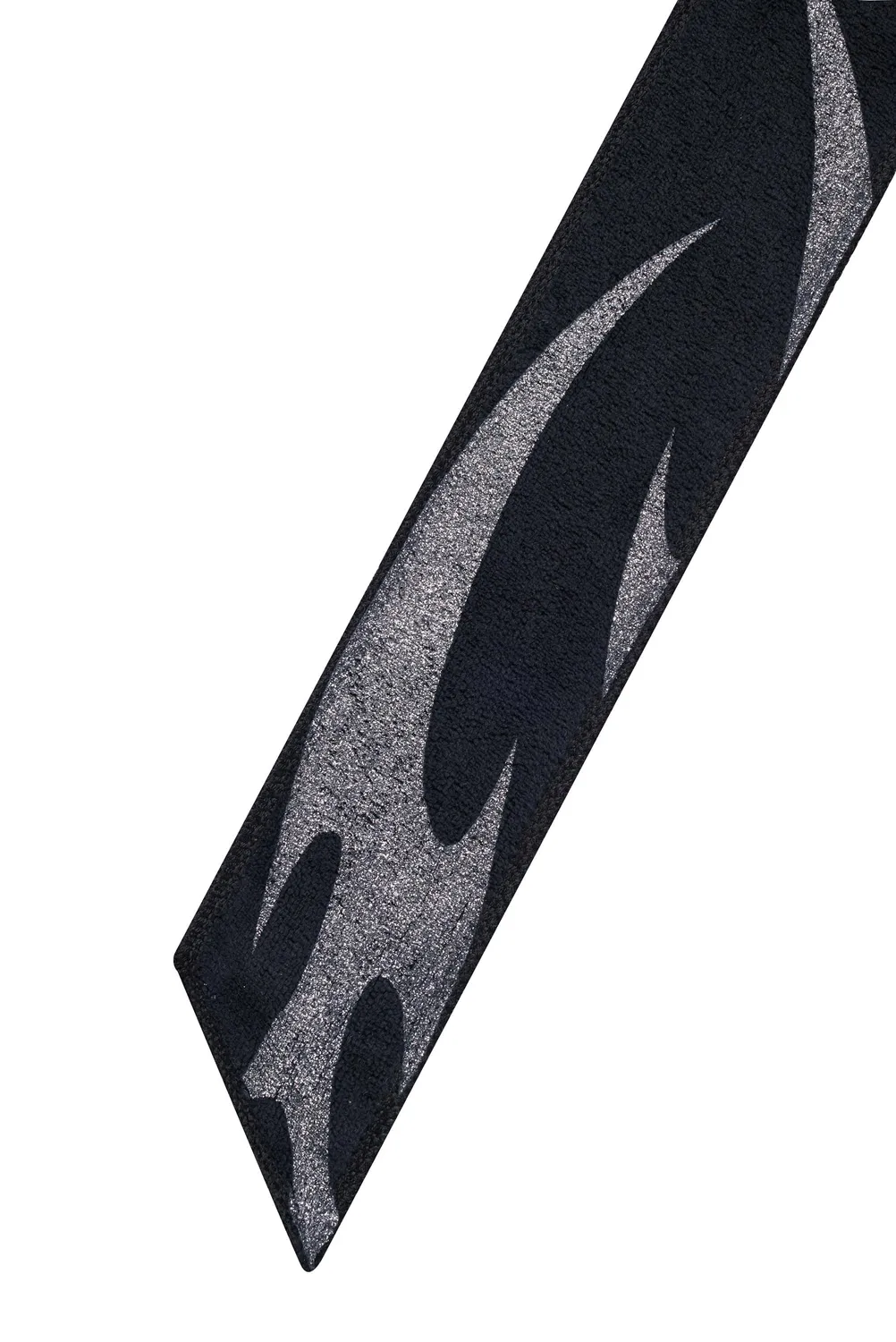 Hellstar Thorn football towel sort rød glitter