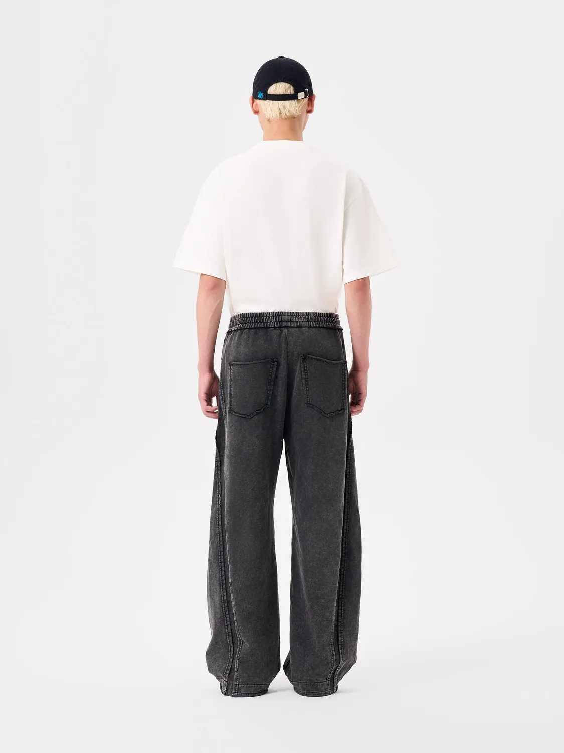 Feng Chen Wang Tie-Dye sweatpants patchwork vasket