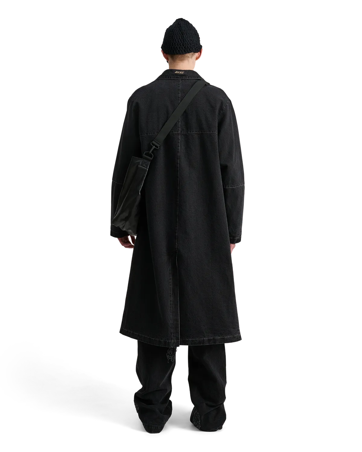 Alis Hawk weekendtaske blank sort – PU