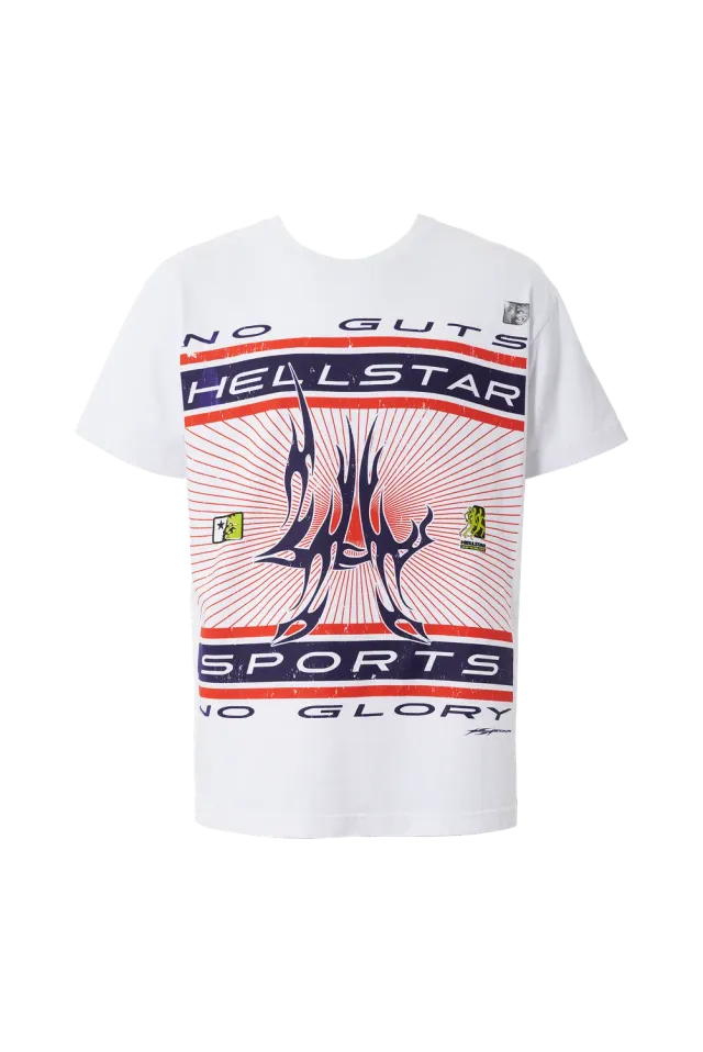 Hellstar Sports LA Tribal t-shirt hvid bomuld