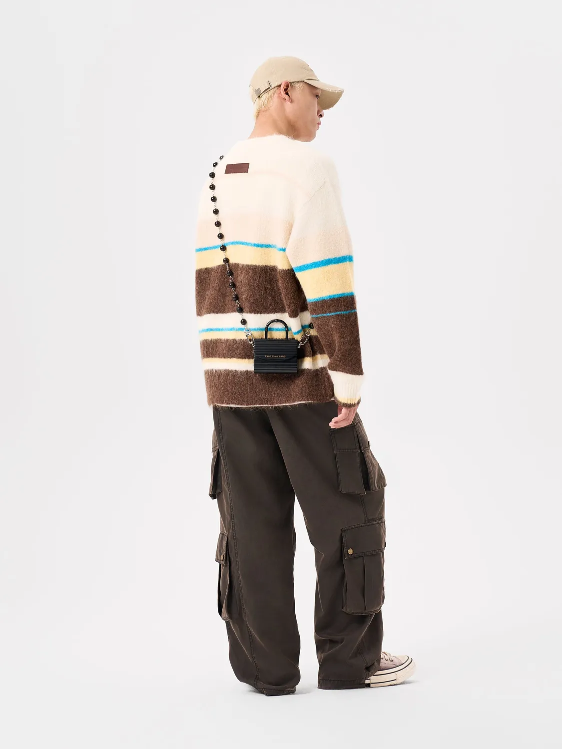 Feng Chen Wang Striped Jacquard striktrøje multicolor