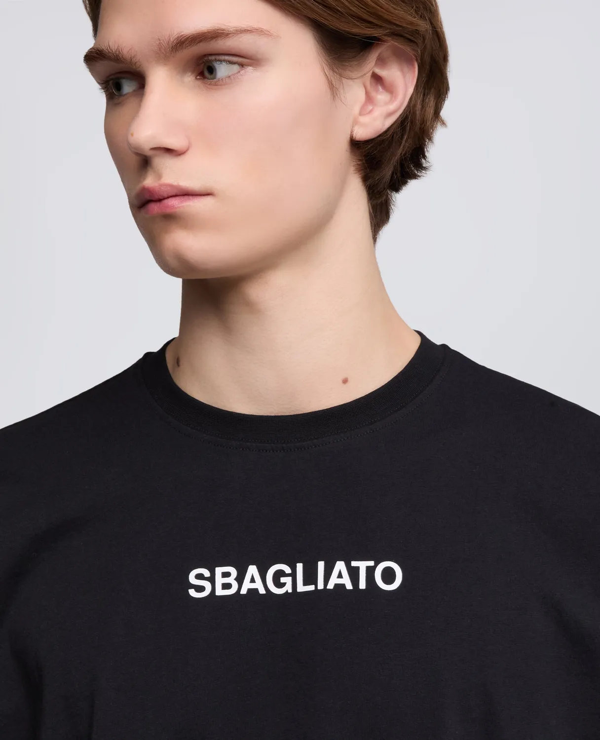 Aspesi Sbagliato t-shirt sort bomuld XS-XXXL