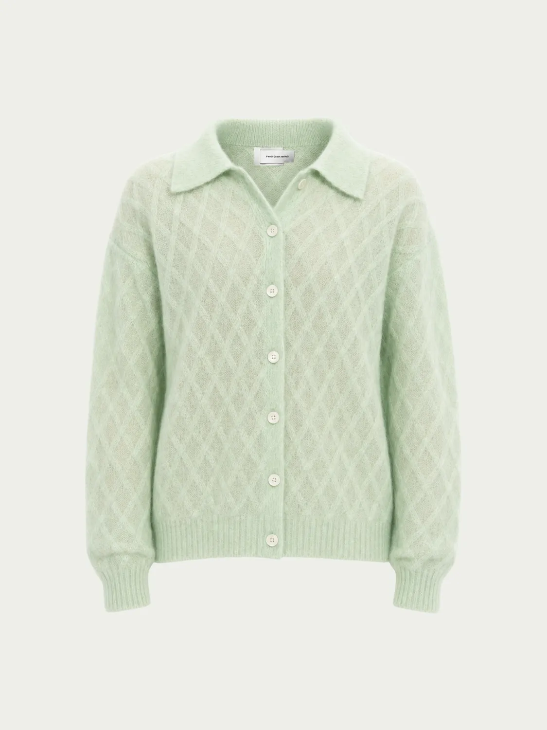 Feng Chen Wang Knited Cardigan strikcardigan S løs