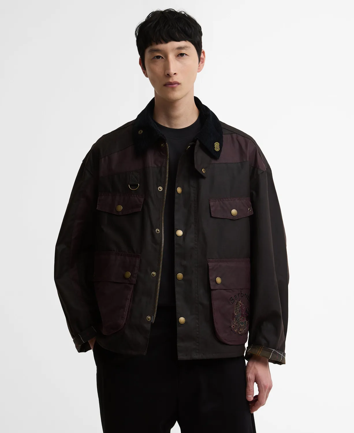 Barbour x Feng Chen Wang Porter Wax voksjakke multi XS-XXL