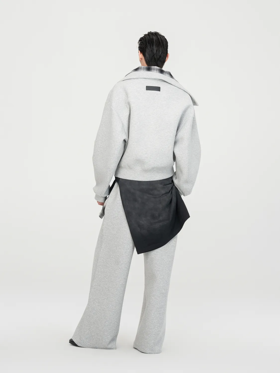 Feng Chen Wang Spacer Pants bukser light grey elastiktalje