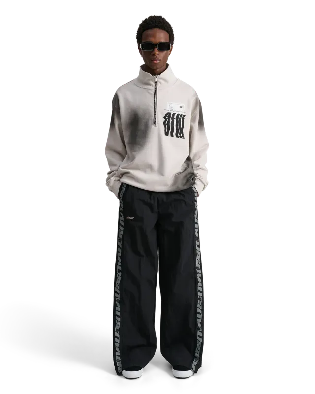 Alis Teefey Track Pants Logo Tape joggingbukser sort nylon