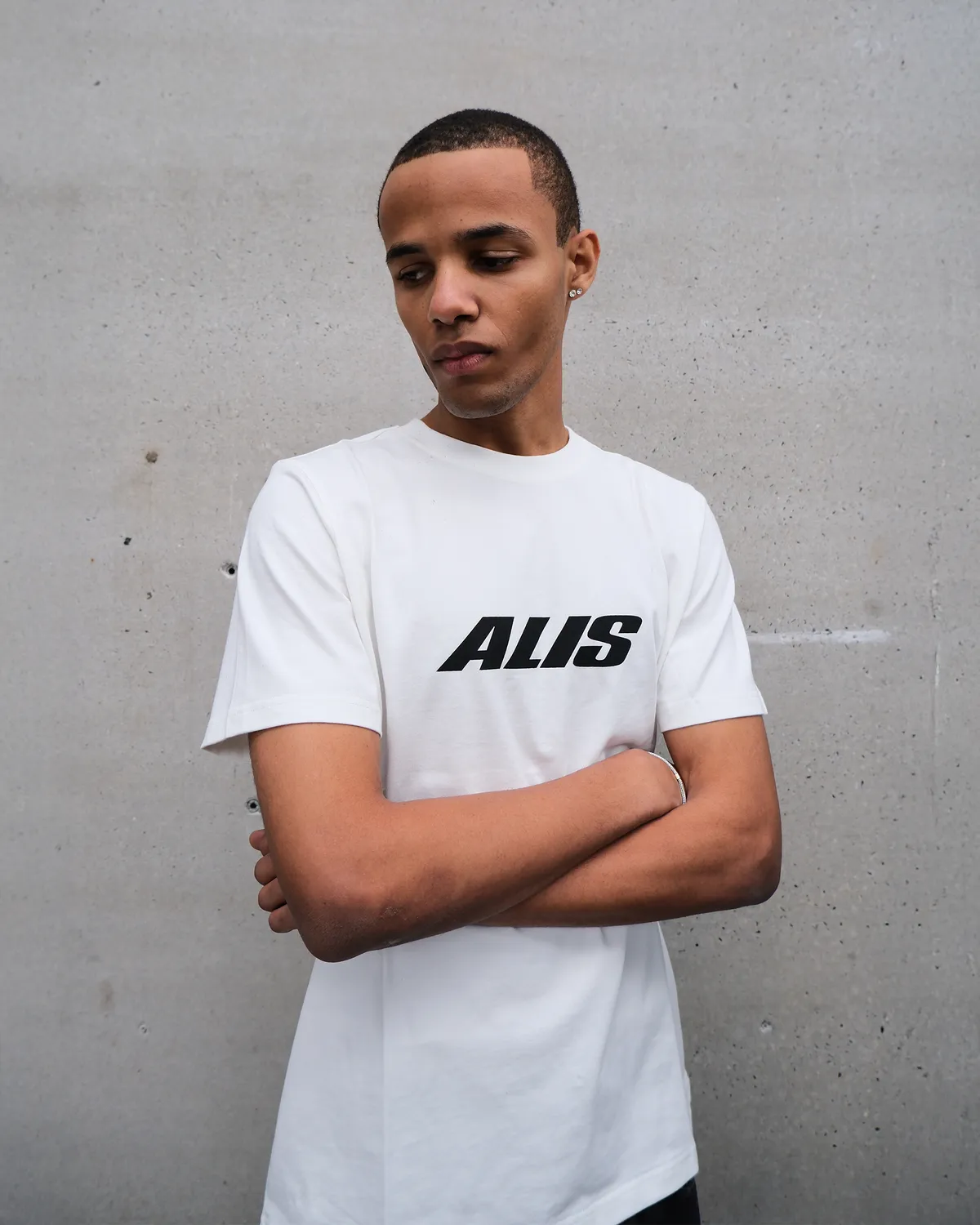 Alis Jeron Essential T-shirt hvid bomuld