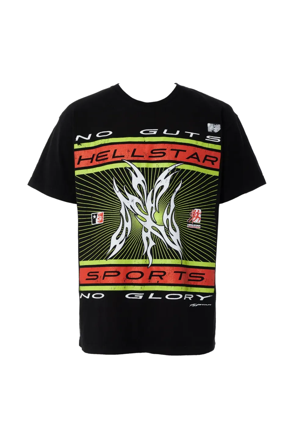 Hellstar NY Tribal Sports T-shirt sort – print