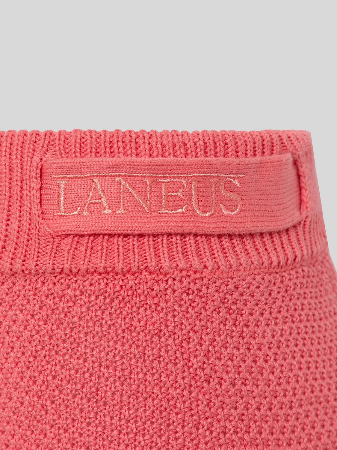 Laneus strik bermudashorts pink bomuld
