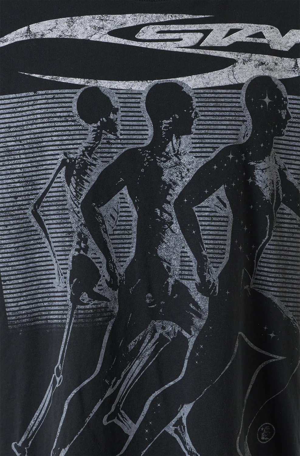 Hellstar Marathon t-shirt sort bomuld