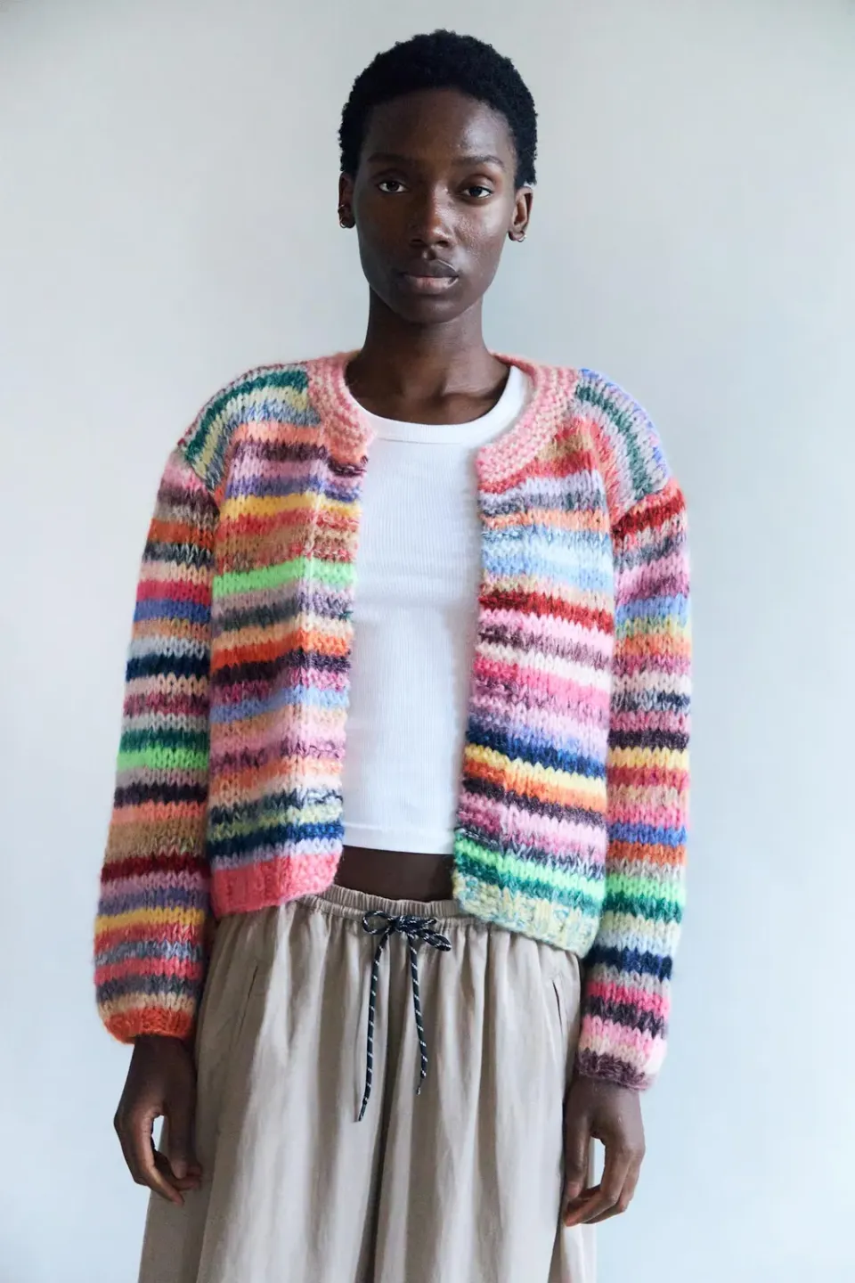 DAWNXDARE Gabi DS 900 Multi cardigan kulørt deadstock