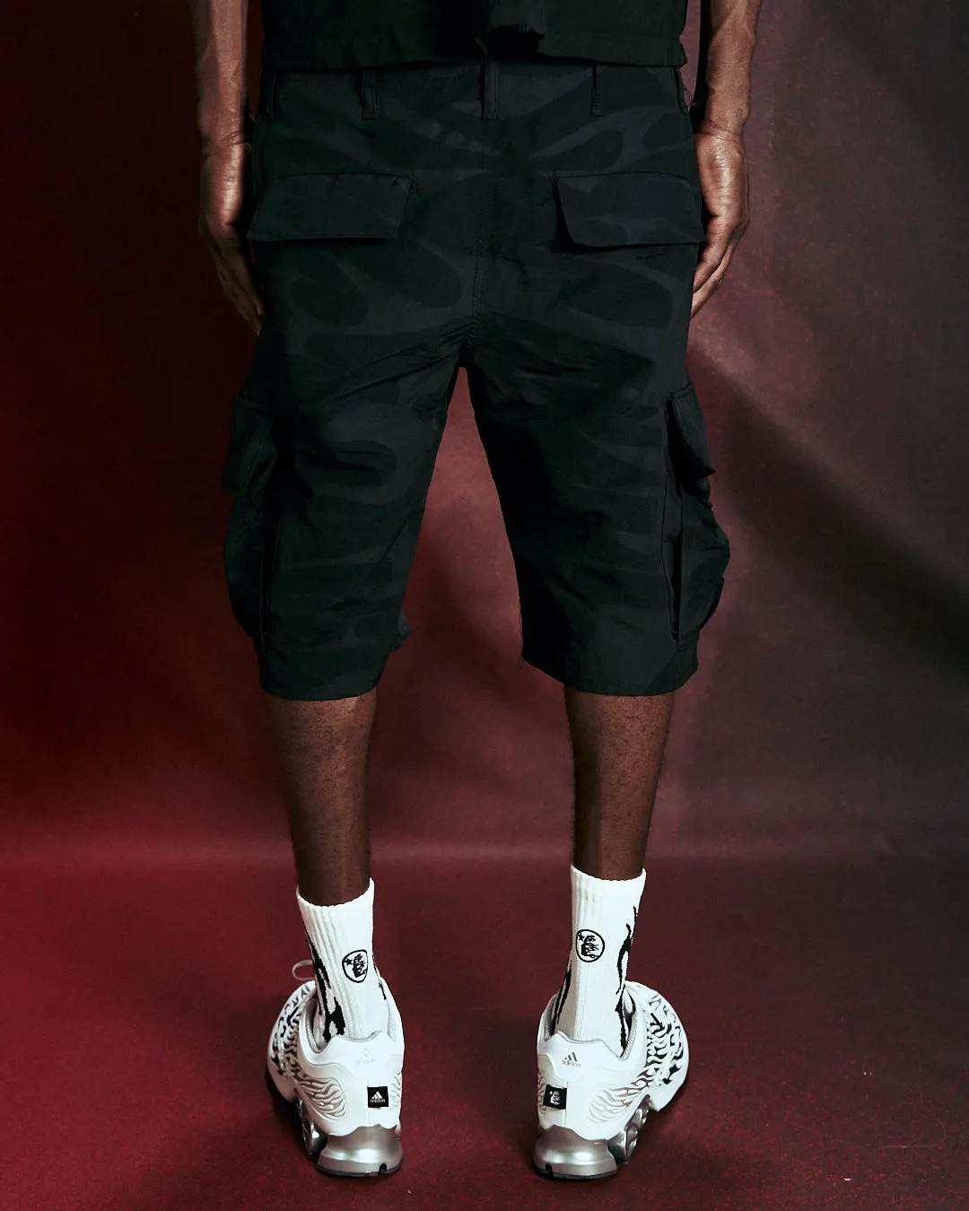 Hellstar Tribal Camo cargos shorts sort