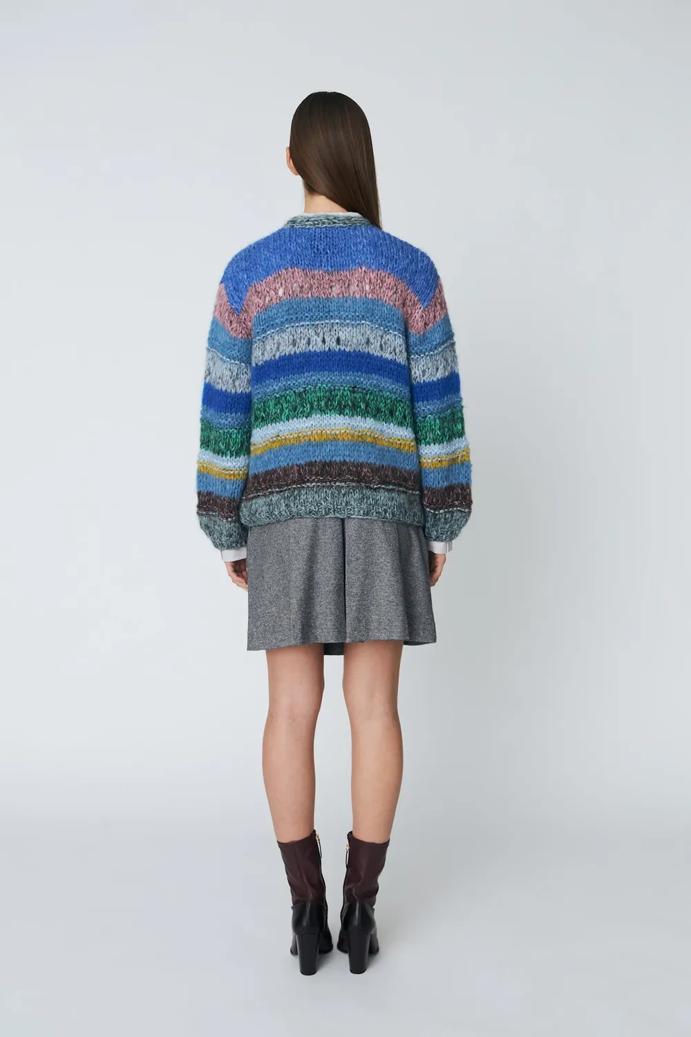 DAWNXDARE Edda 630 Blue Sky cardigan mohair