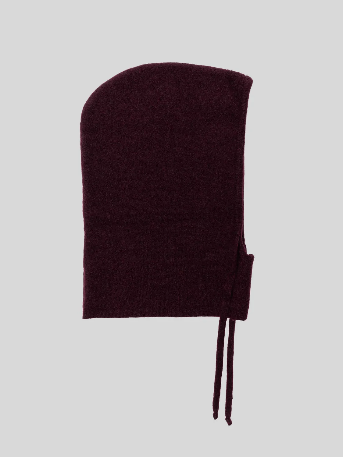 Laneus balaclava fico cashmere silke onesize