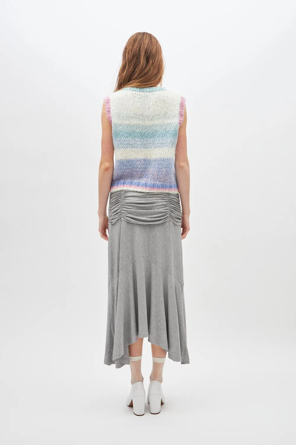 DAWNXDARE Cooper vest 742 sea mohair