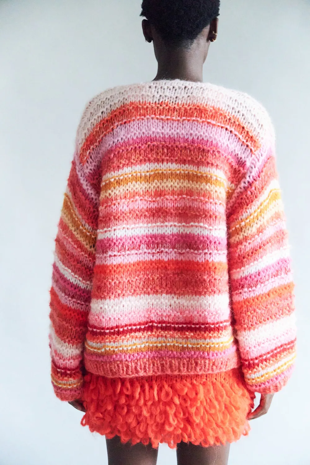 DAWNXDARE Gina 121-262 cardigan 219 super pink